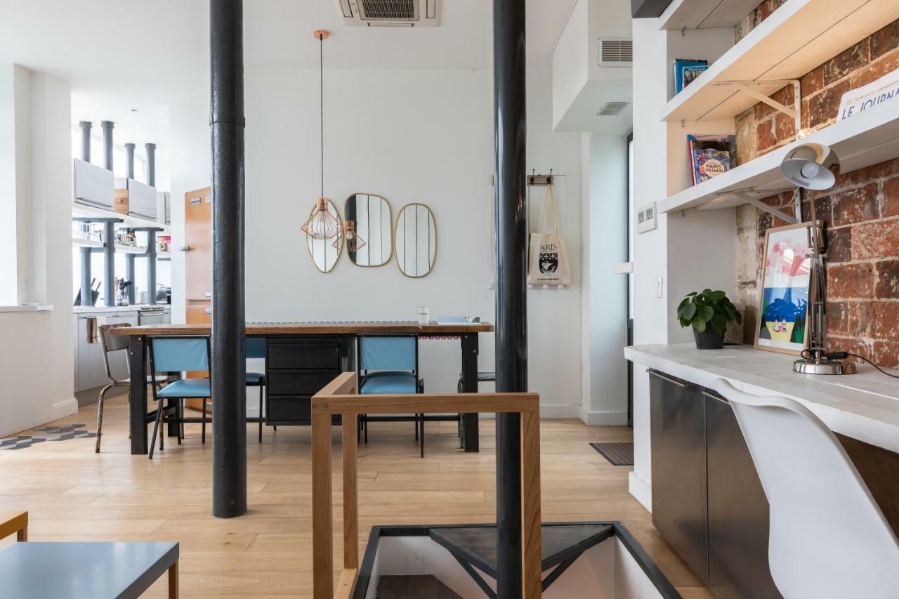 Fabulous Design Loft - High Marais/Republique Apartman Párizs Kültér fotó